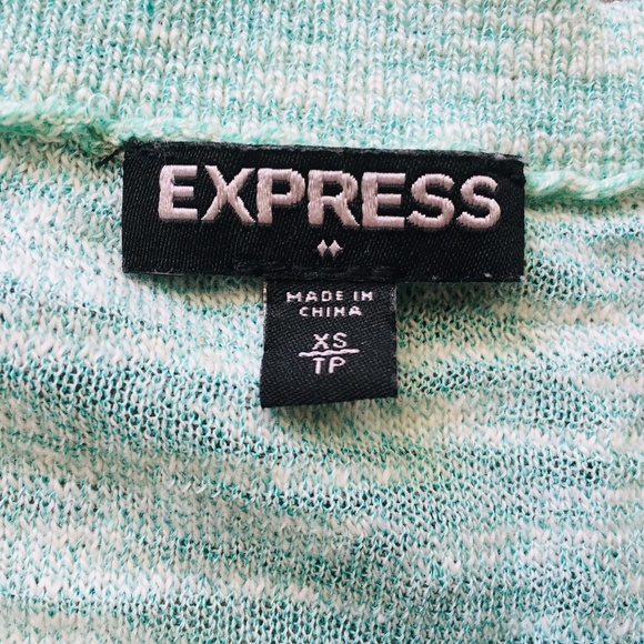 Express XS color block lightweight sweater - Picture 2 of 8